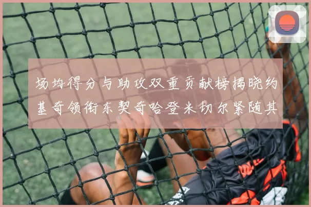 场均得分与助攻双重贡献榜揭晓约基奇领衔东契奇哈登米切尔紧随其后